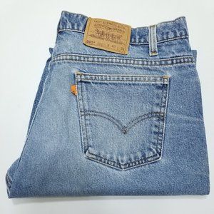Levi's 505 Blue Jeans - Vintage - Orange Tab - Mad